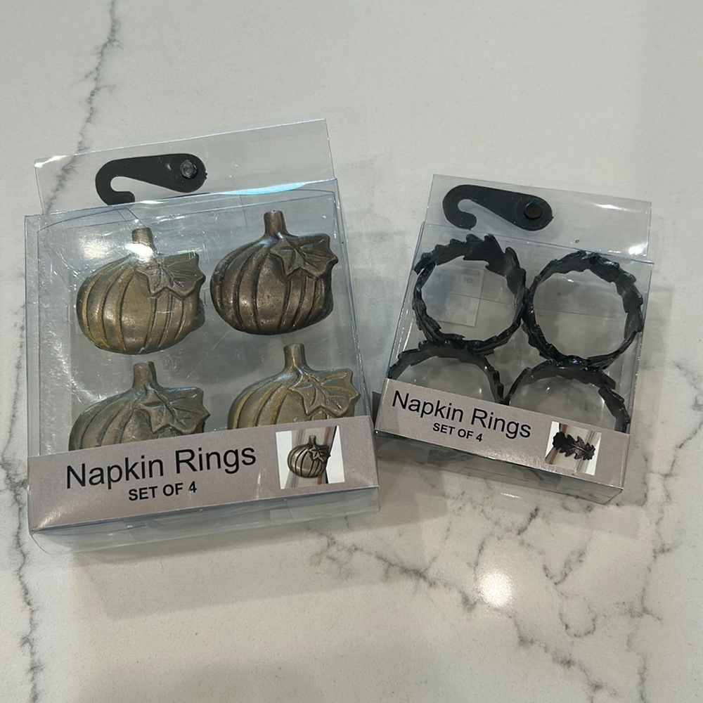 8 Fall Napkin Rings